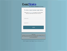 Tablet Screenshot of execstats.com
